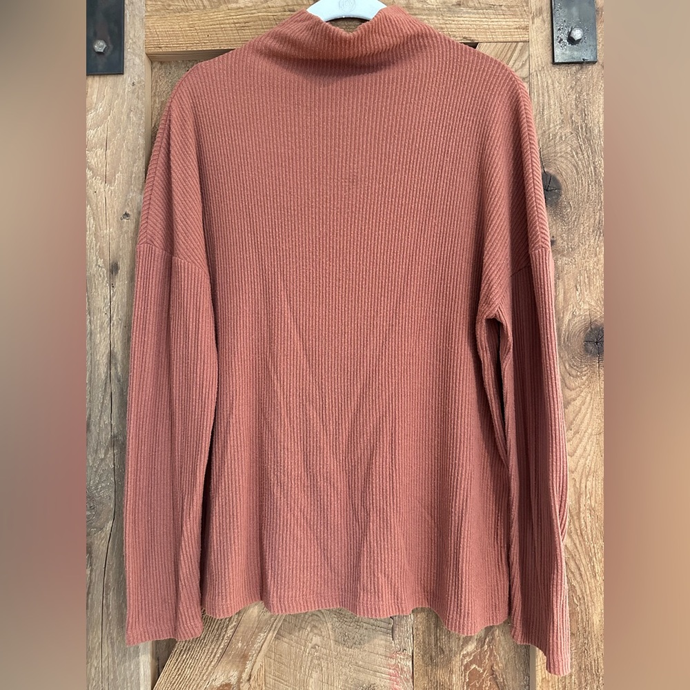 A new day mock neck sweater